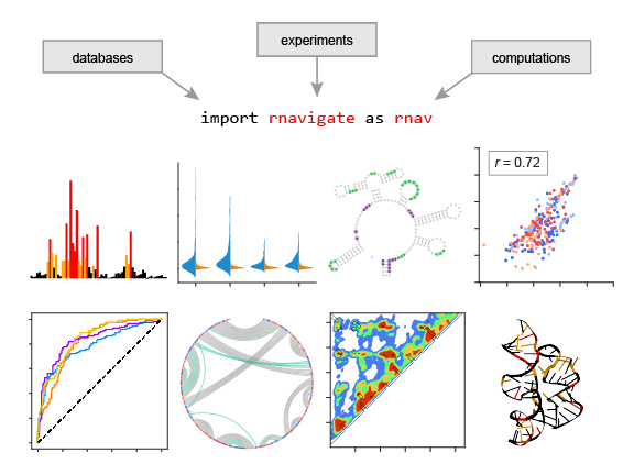 Gallery of RNAvigate visualizations